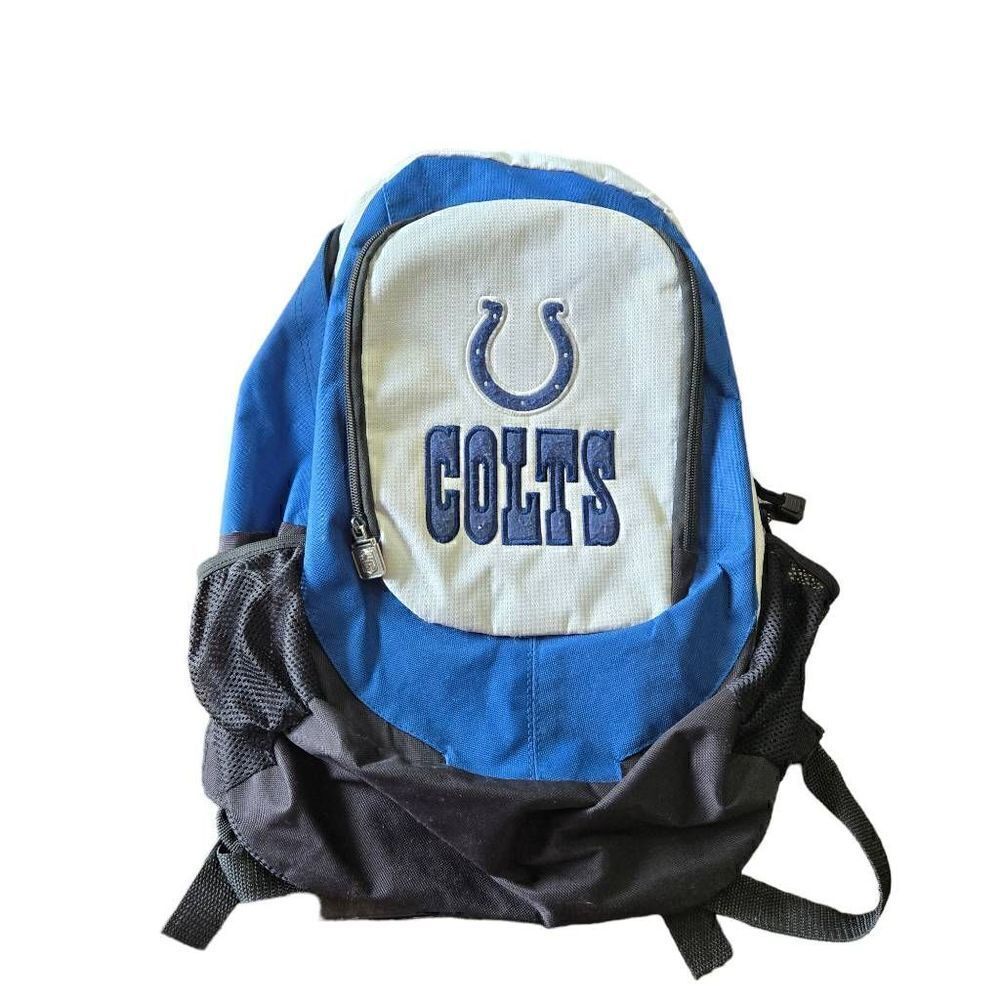 NFL Indianapolis Colts Backpack Football Blue And White